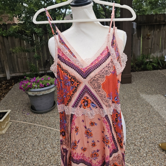 Free people Stevie Scarf Print Maxi Dress   XS - Picture 15 of 16